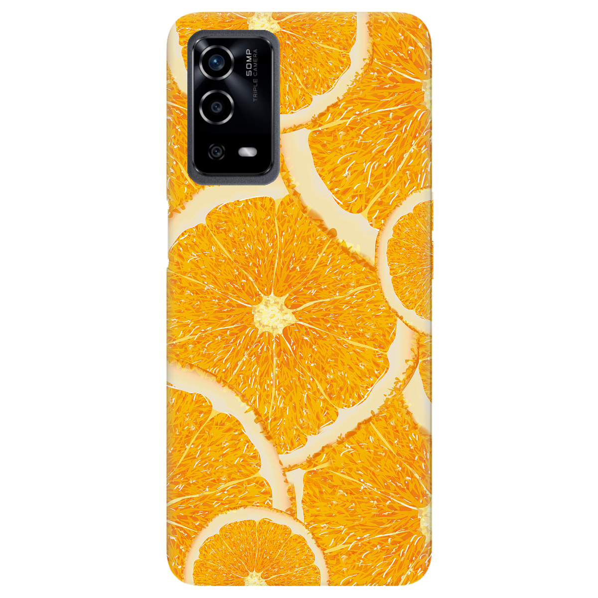 Чехол для Oppo A55 Orange - фото 1 Чехол для Oppo A55 Orange - фото 1 - Чехлы для телефонов