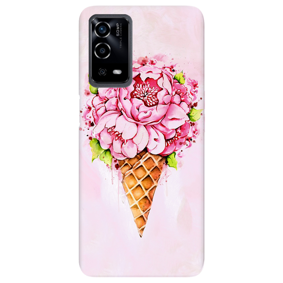 Чохол для Oppo A55 Ice cream - фото 1 - Чохли для телефонів