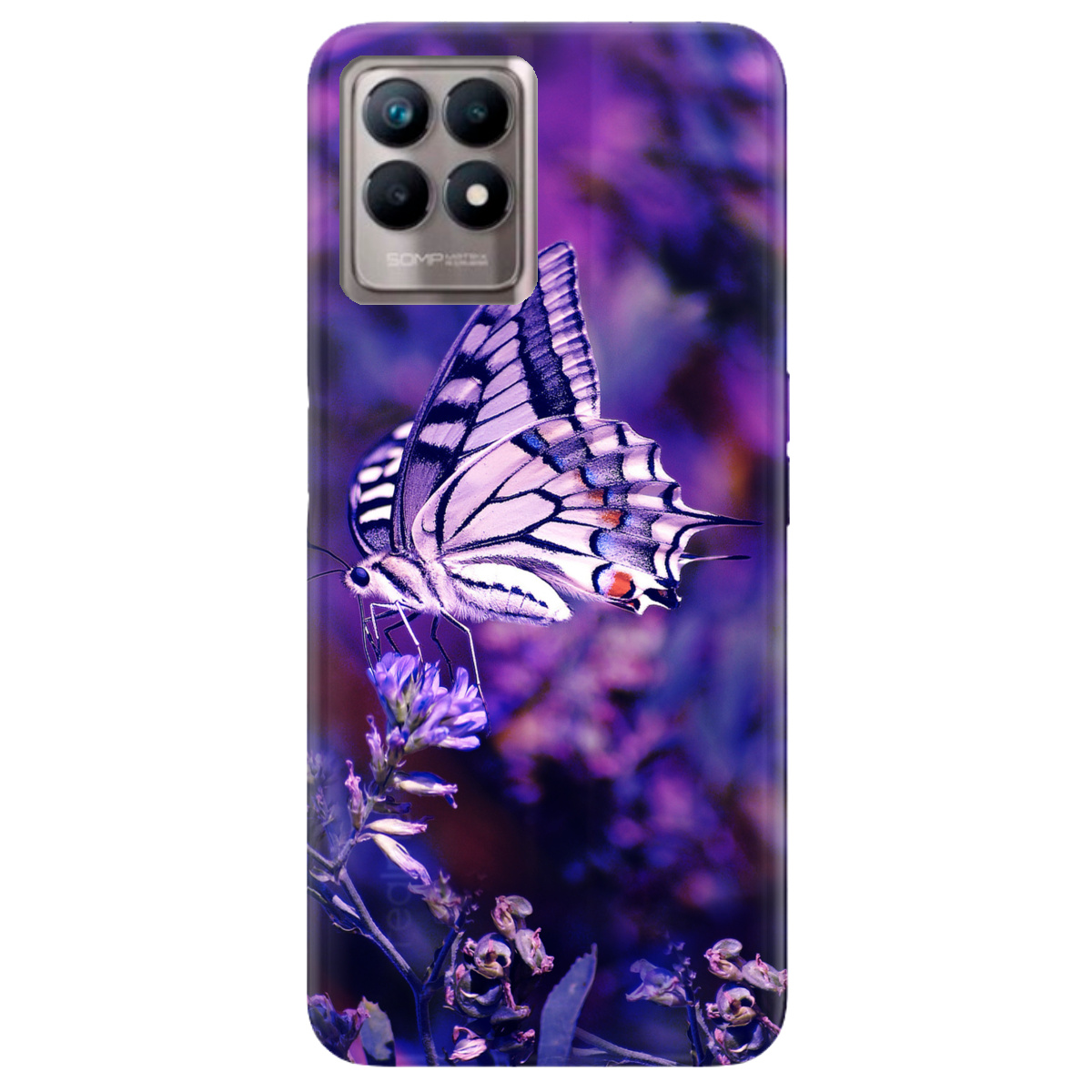 Чехол для Realme 8i Farfalla - фото 1 Чехол для Realme 8i Farfalla - фото 1 - Чехлы для телефонов