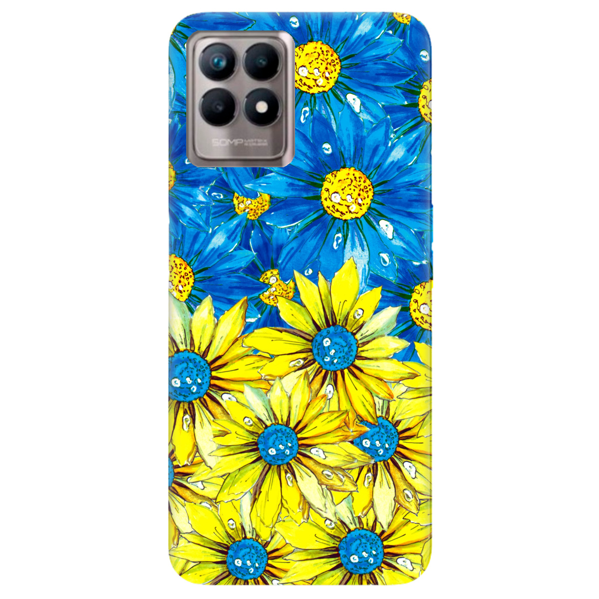 Чохол для Realme 8i Kvitka - фото 1 - Чохли для телефонів