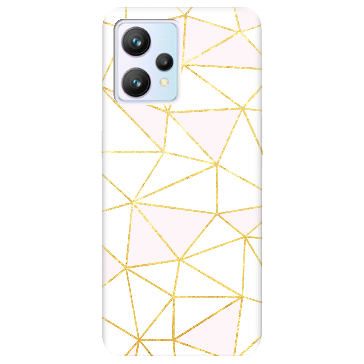 Чохол для Realme 9 Gold Rose - фото 1 Чохол для Realme 9 Gold Rose - фото 1 - Чохли для телефонів