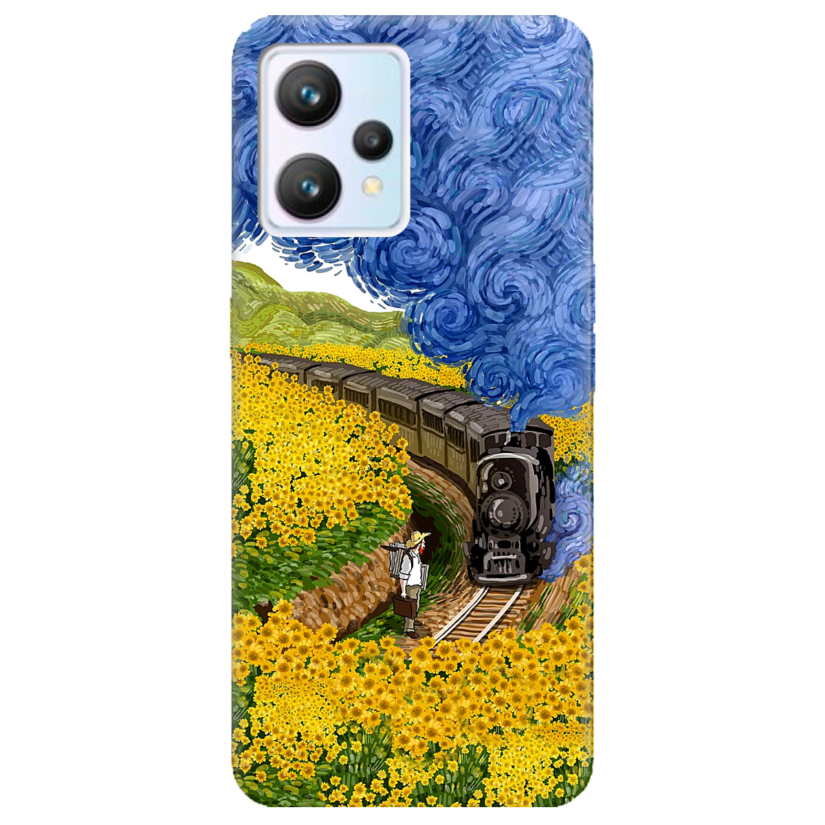 Чехол для Realme 9 Train - фото 1 - Чехлы для телефонов