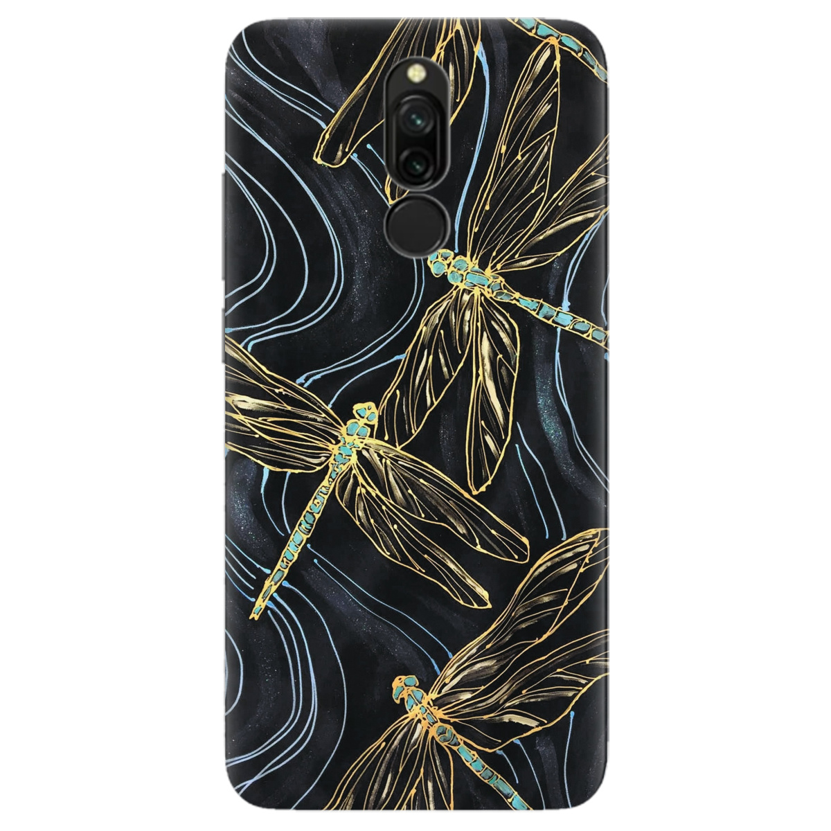 Чехол для Xiaomi Redmi 8 Dragonfly - фото 1 - Чехлы для телефонов