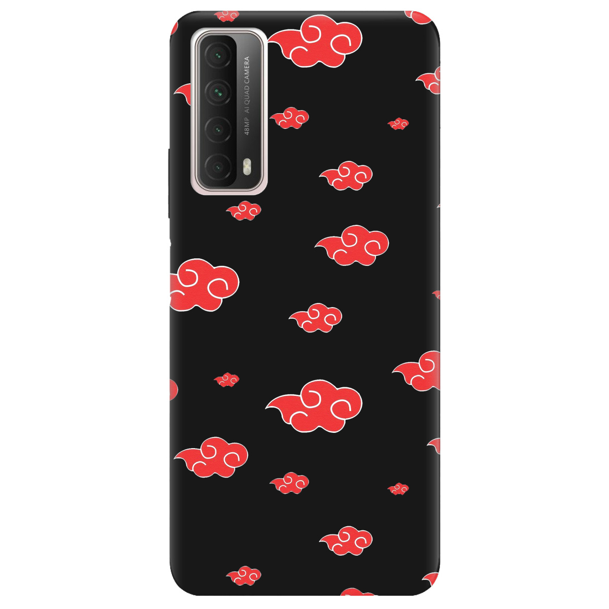 Чохол для Huawei P Smart 2021 чорний матовий soft touch Akatsuki - фото 1 - Чохли для телефонів