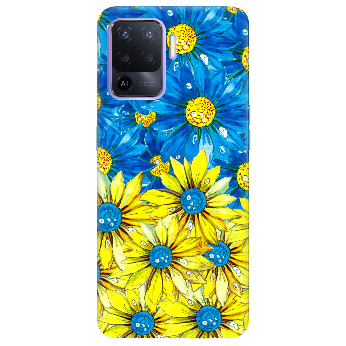 Чохол для Oppo Reno 5 Lite Kvitka - фото 1 - Чохли для телефонів