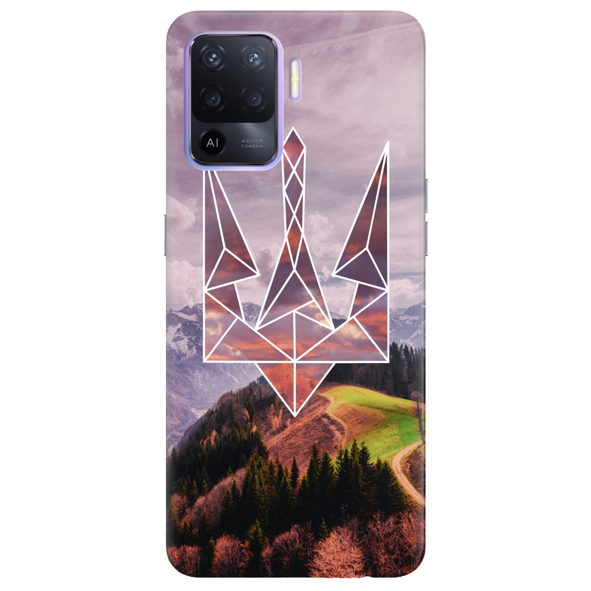 Чохол для Oppo Reno 5 Lite Ukraine - фото 1 - Чохли для телефонів