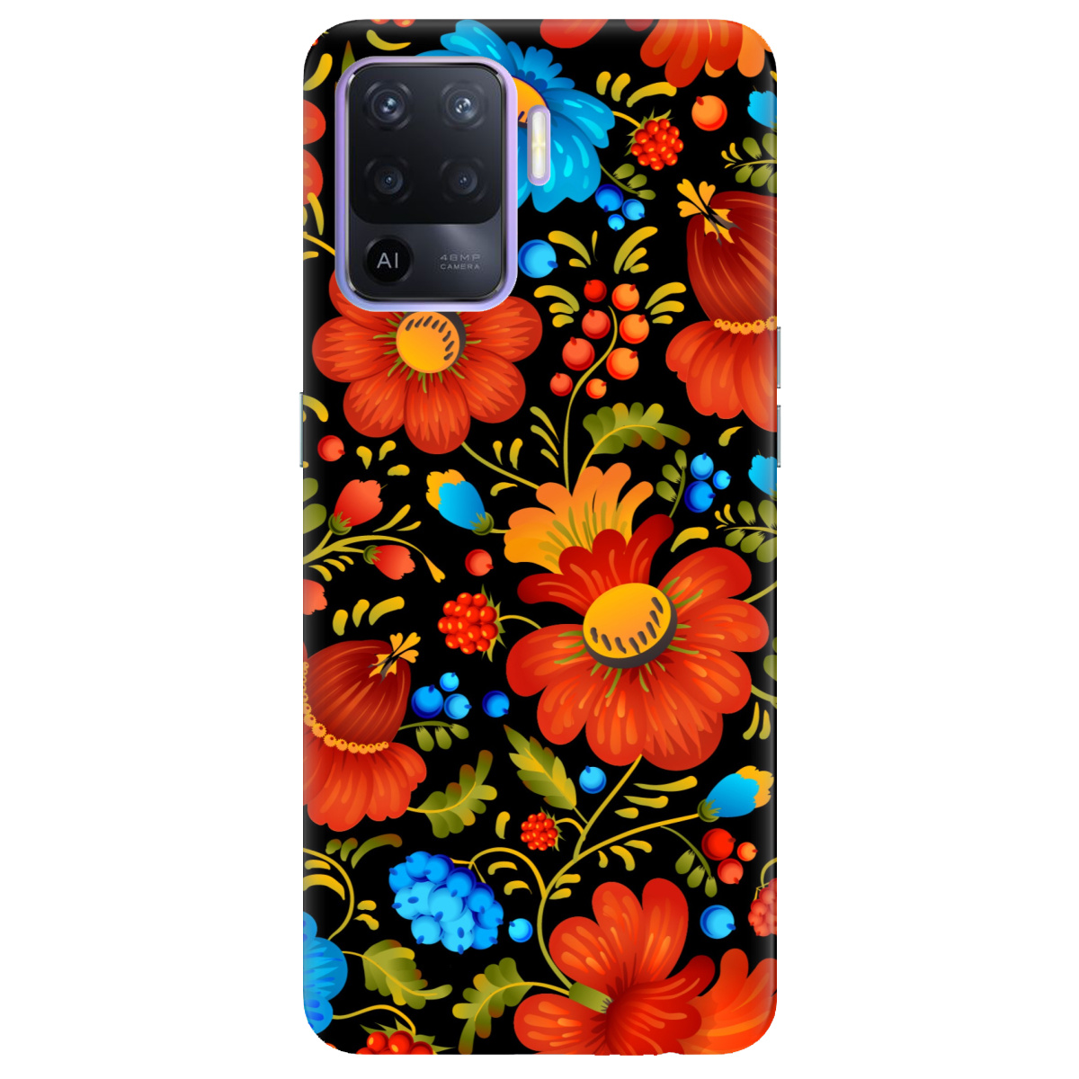 Чохол для Oppo Reno 5 Lite Петреківка - фото 1 - Чохли для телефонів