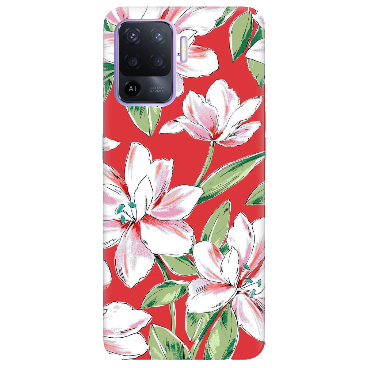 Чехол для Oppo Reno 5 Lite Wonderful world - фото 1 - Чехлы для телефонов