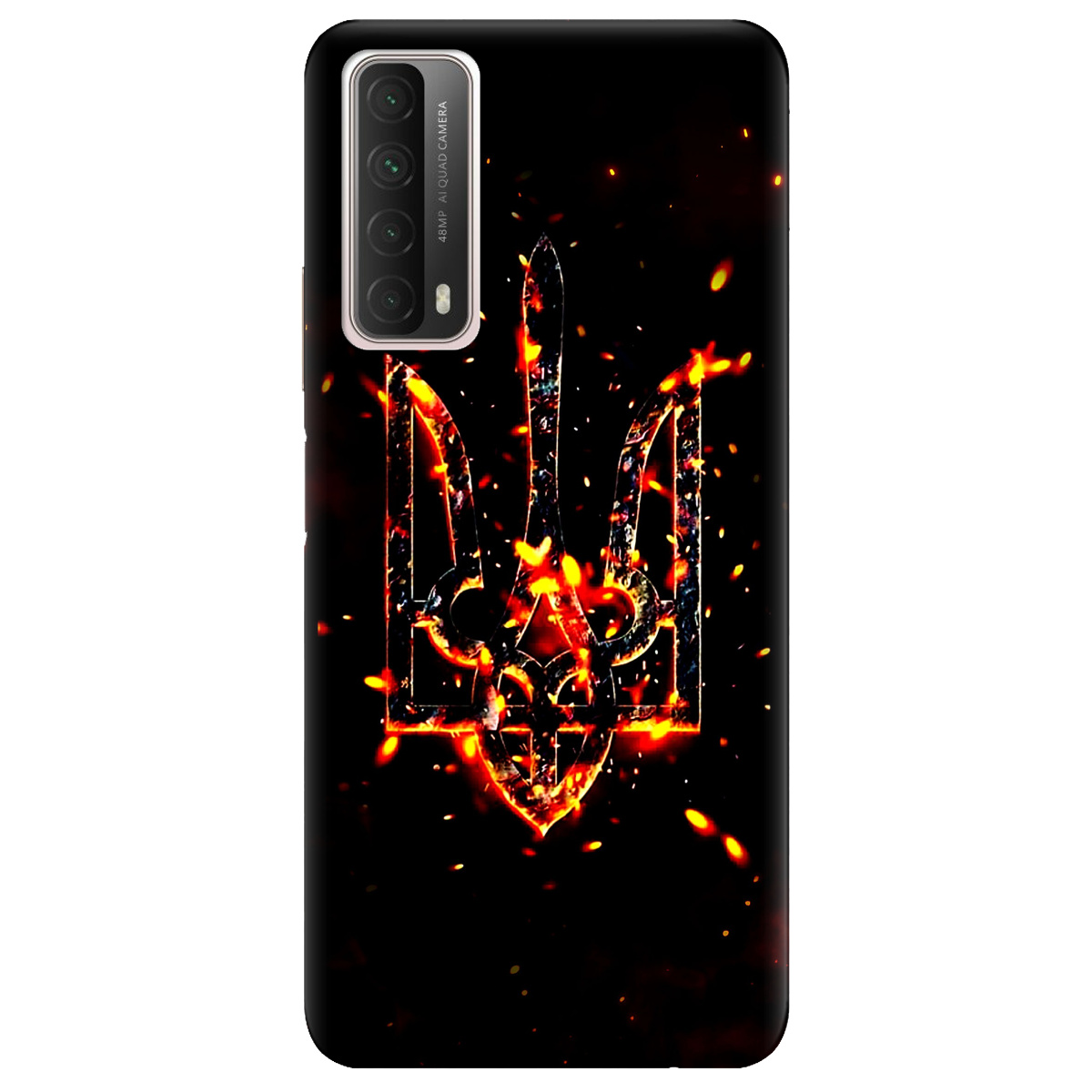 Чехол для Huawei P Smart 2021 Вогонь - фото 1 - Чехлы для телефонов