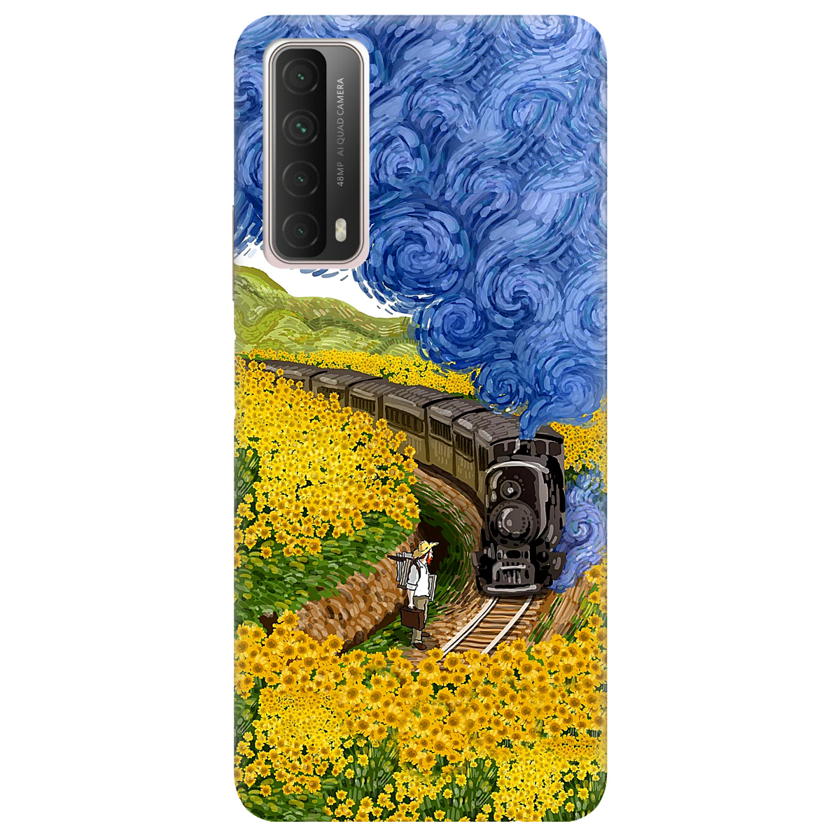 Чехол для Huawei P Smart 2021 Train - фото 1 - Чехлы для телефонов