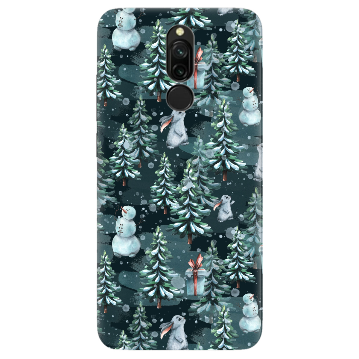 Чехол для Xiaomi Redmi 8 Winter forest - фото 1 - Чехлы для телефонов