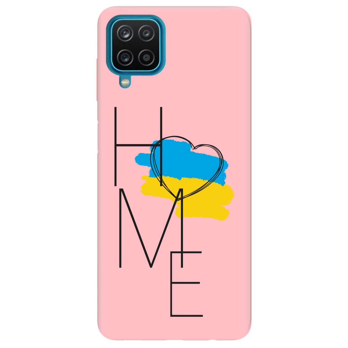 Чехол для Samsung Galaxy A12 5G нежно-розовый матовый soft touch Home - фото 1 Чехол для Samsung Galaxy A12 5G нежно-розовый матовый soft touch Home - фото 1 - Чехлы для телефонов