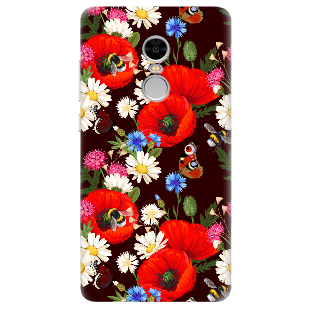 Чохол для Xiaomi Redmi Note 4 Лугові квіти - фото 1 - Чохли для телефонів