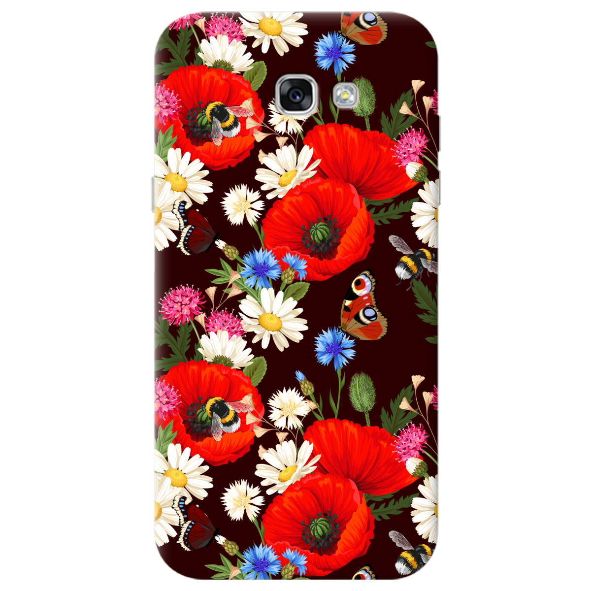 Чехол для Samsung Galaxy A7 2017 Лугові квіти - фото 1 Чехол для Samsung Galaxy A7 2017 Лугові квіти - фото 1 - Чехлы для телефонов