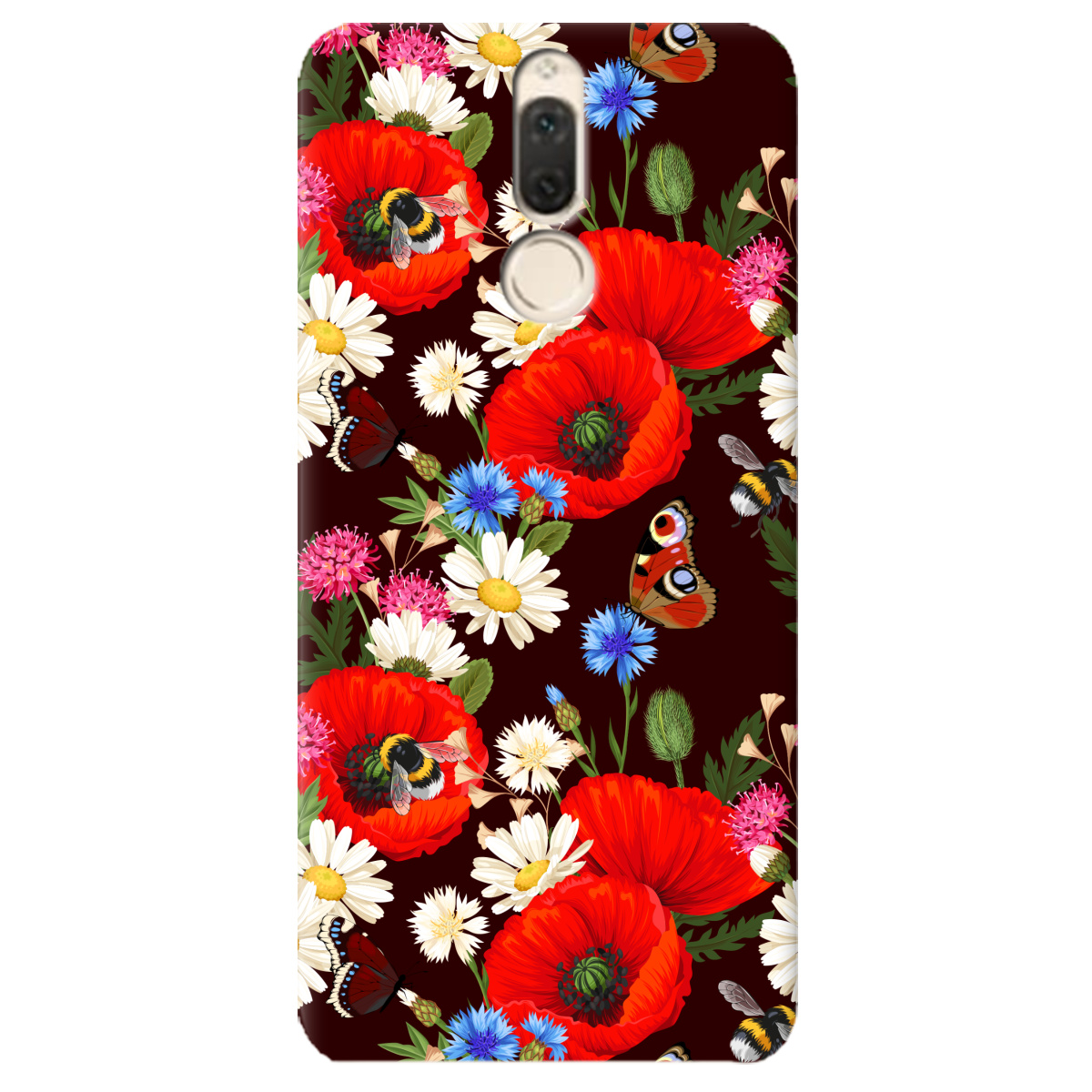 Чохол для Huawei Mate 10 Lite Лугові квіти - фото 1 Чохол для Huawei Mate 10 Lite Лугові квіти - фото 1 - Чохли для телефонів