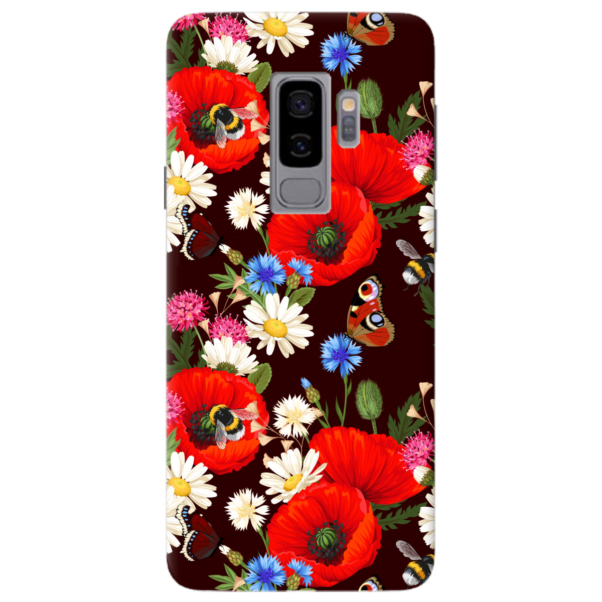 Чохол для Samsung Galaxy S9 Plus Лугові квіти - фото 1 - Чохли для телефонів
