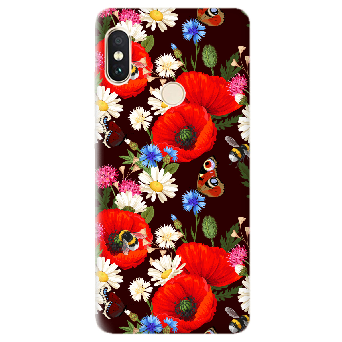 Чохол для Xiaomi Redmi Note 5 Лугові квіти - фото 1 - Чохли для телефонів