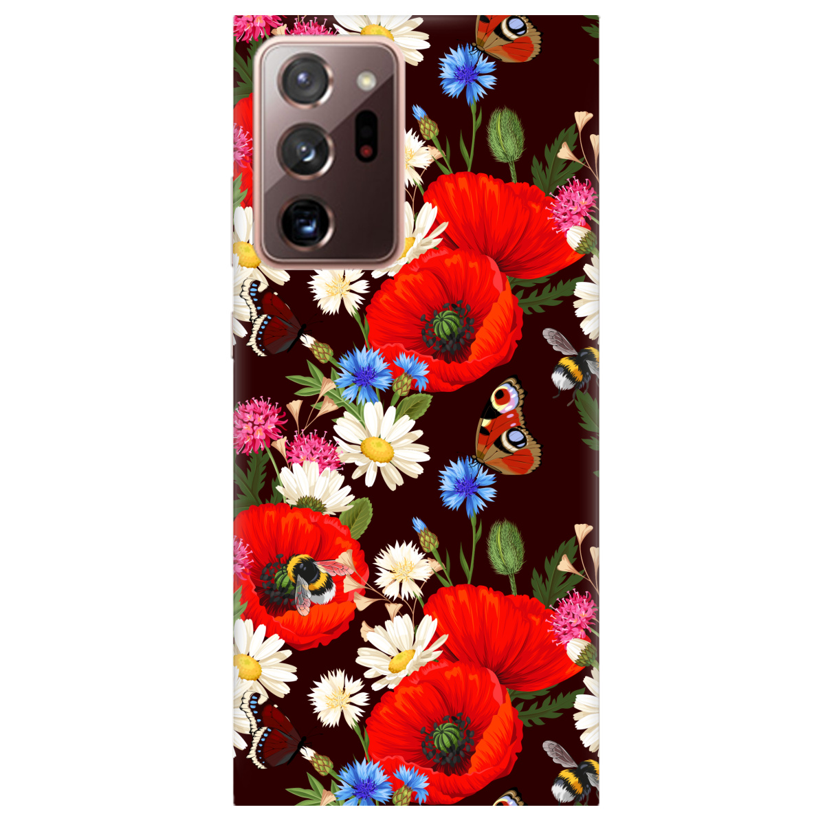 Чохол для Samsung Galaxy Note 20 Ultra Лугові квіти - фото 1 - Чохли для телефонів