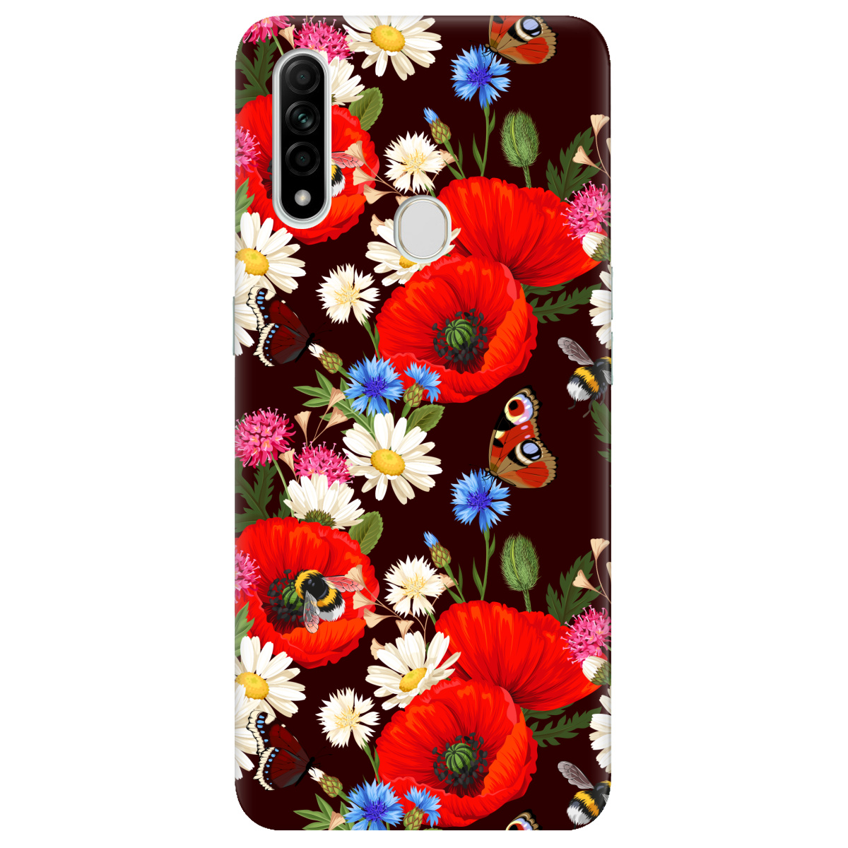 Чохол для Oppo A31 Лугові квіти - фото 1 - Чохли для телефонів