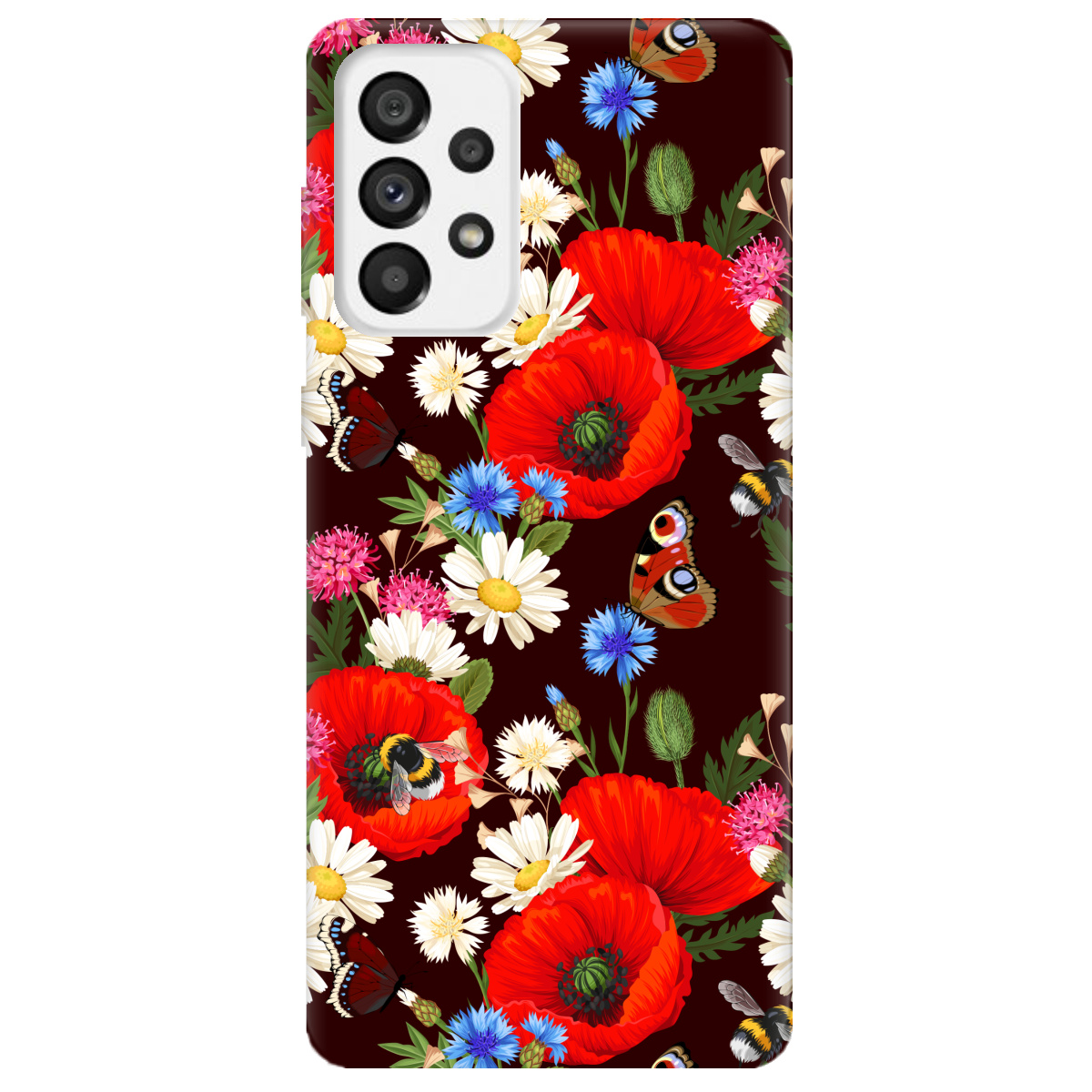 Чохол для Samsung Galaxy A73 Лугові квіти - фото 1 - Чохли для телефонів