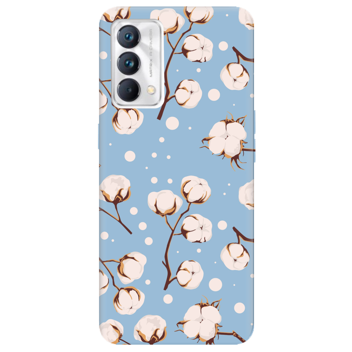 Чохол для Realme GT Master Квітка бавовни - фото 1 - Чохли для телефонів