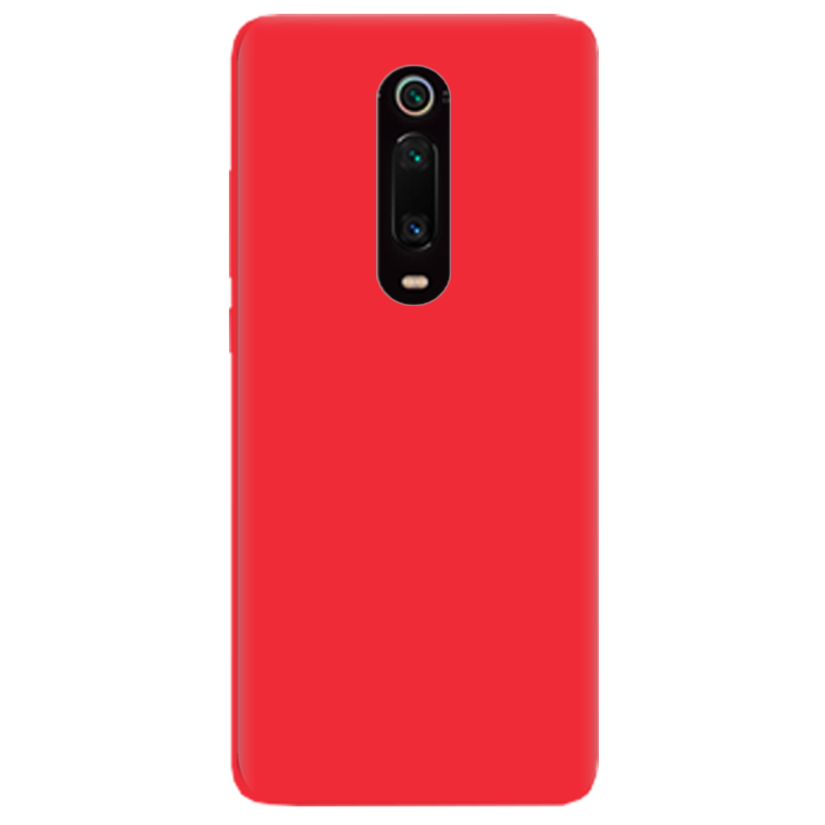 Чехол для Xiaomi Mi 9T ярко-красный матовый soft touch - фото 1 - Чехлы для телефонов