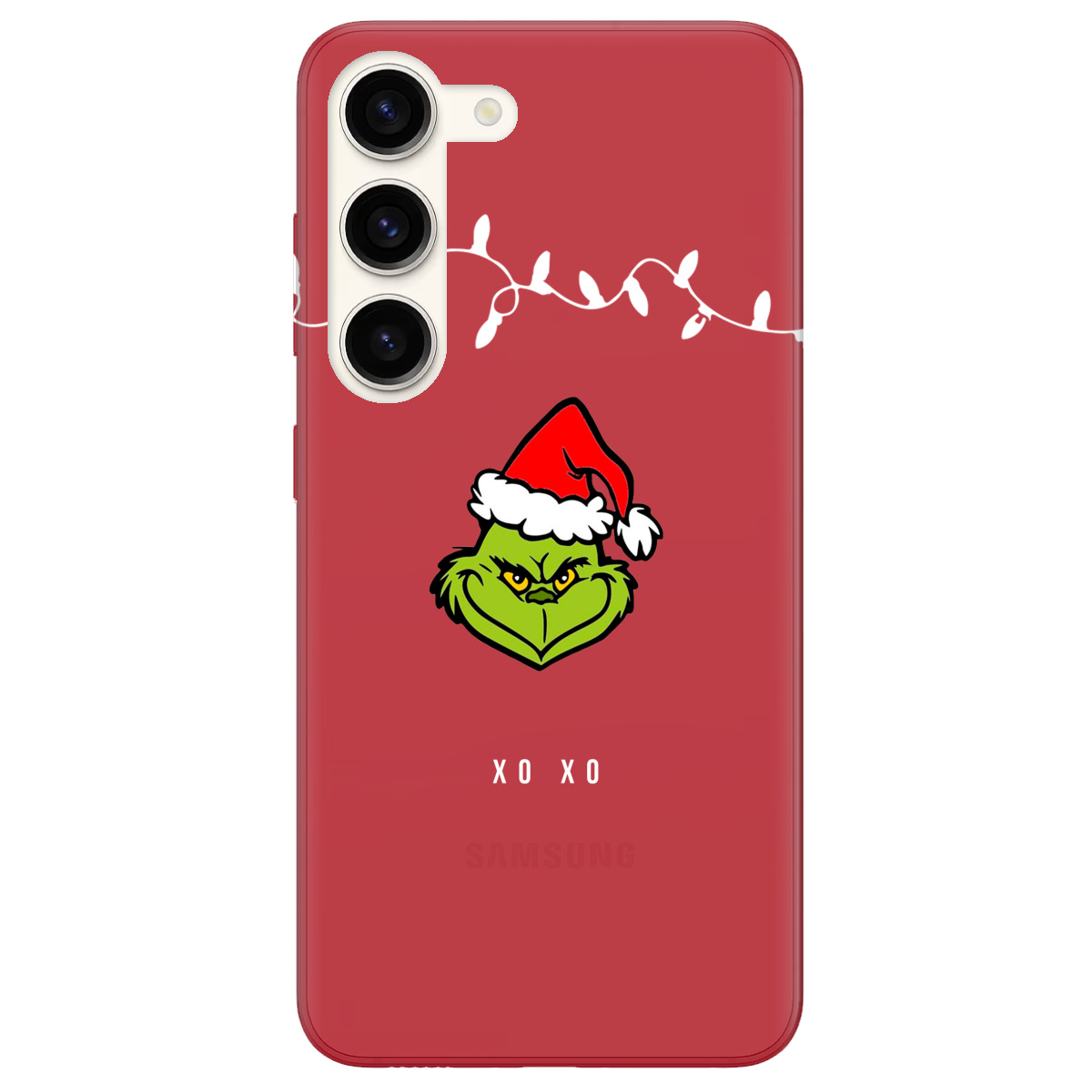 Чехол для Samsung Galaxy S23 Grinch xo xo - фото 1 - Чехлы для телефонов