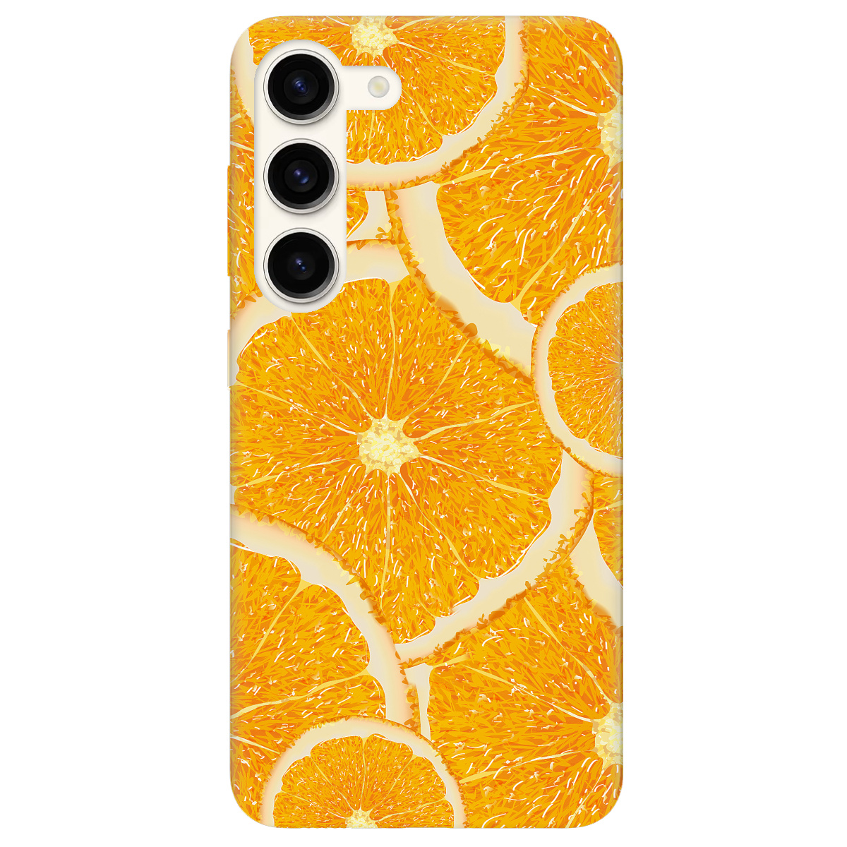 Чехол для Samsung Galaxy S23 Plus Orange - фото 1 Чехол для Samsung Galaxy S23 Plus Orange - фото 1 - Чехлы для телефонов