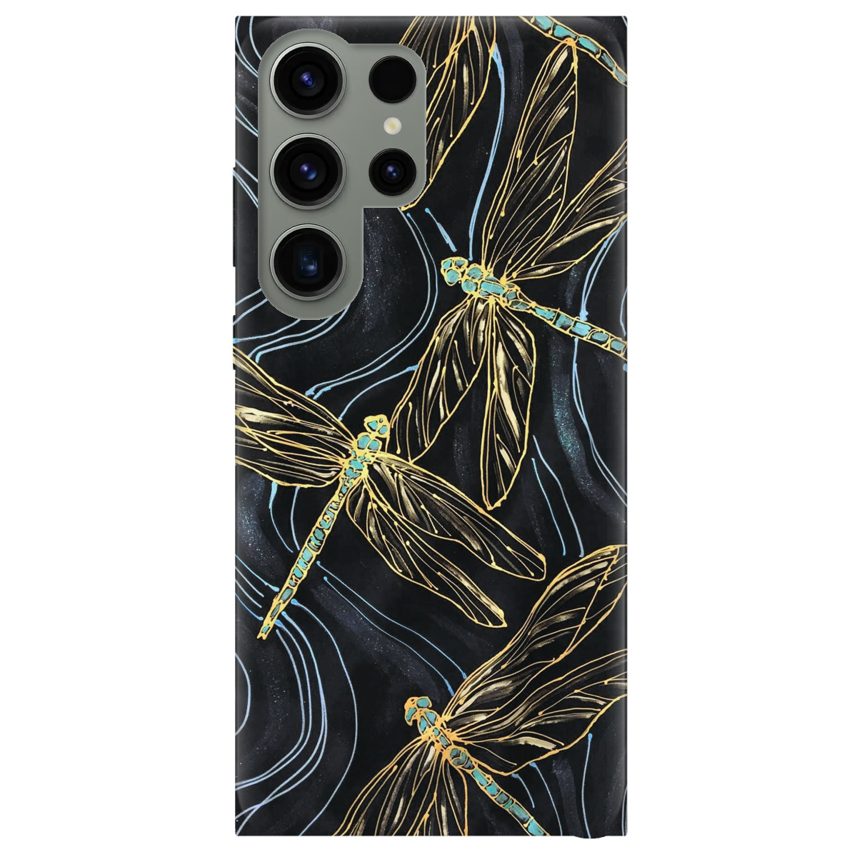Чохол для Samsung Galaxy S23 Ultra Dragonfly - фото 1 Чохол для Samsung Galaxy S23 Ultra Dragonfly - фото 1 - Чохли для телефонів