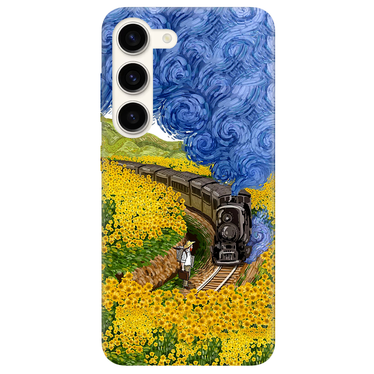 Чехол для Samsung Galaxy S23 Plus Train - фото 1 - Чехлы для телефонов