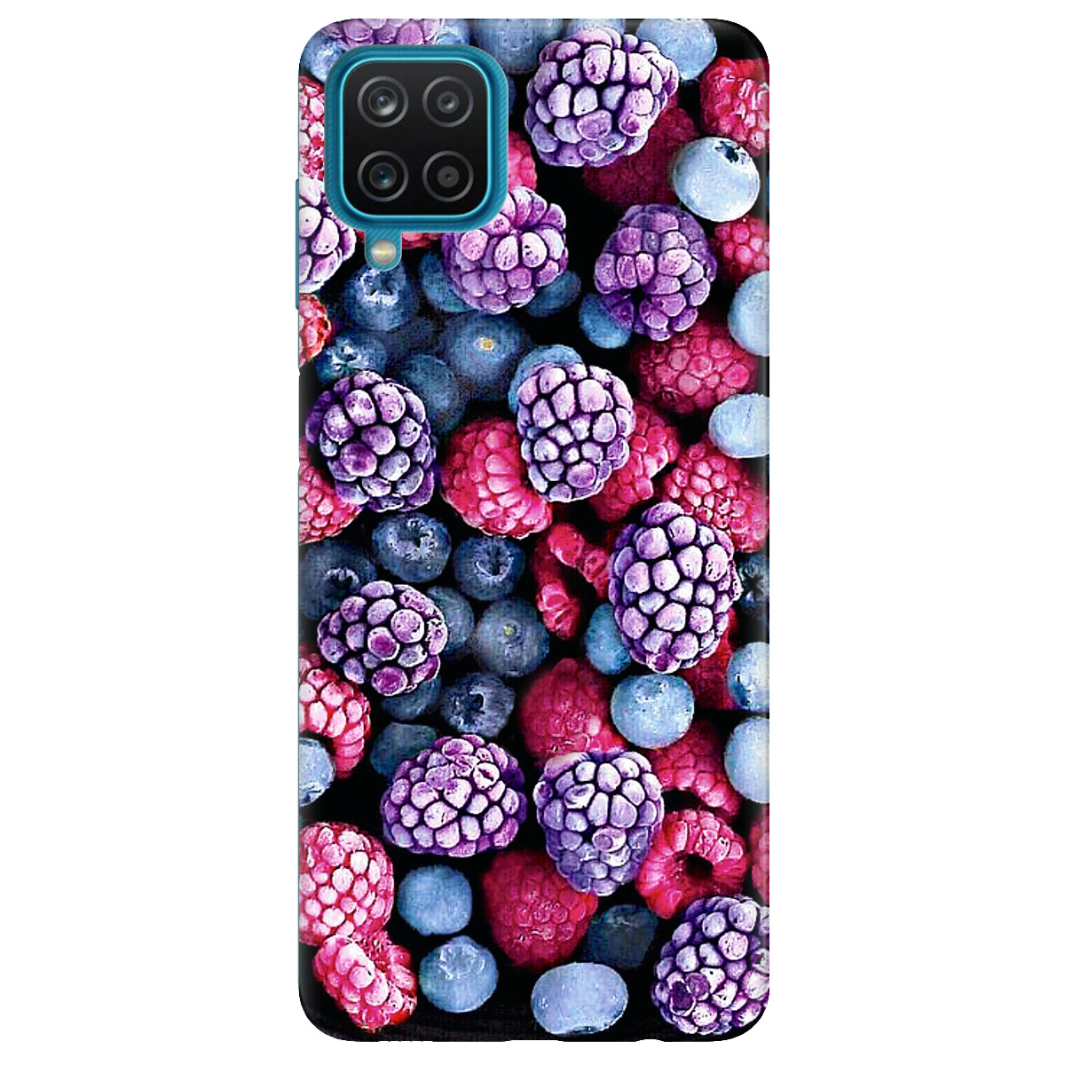 Чохол для Samsung Galaxy M12 Frosty berry - фото 1 Чохол для Samsung Galaxy M12 Frosty berry - фото 1 - Чохли для телефонів