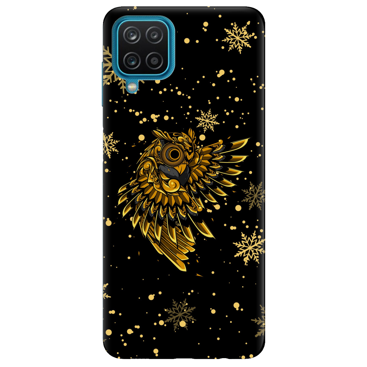 Чехол для Samsung Galaxy M12 Gold sova - фото 1 - Чехлы для телефонов