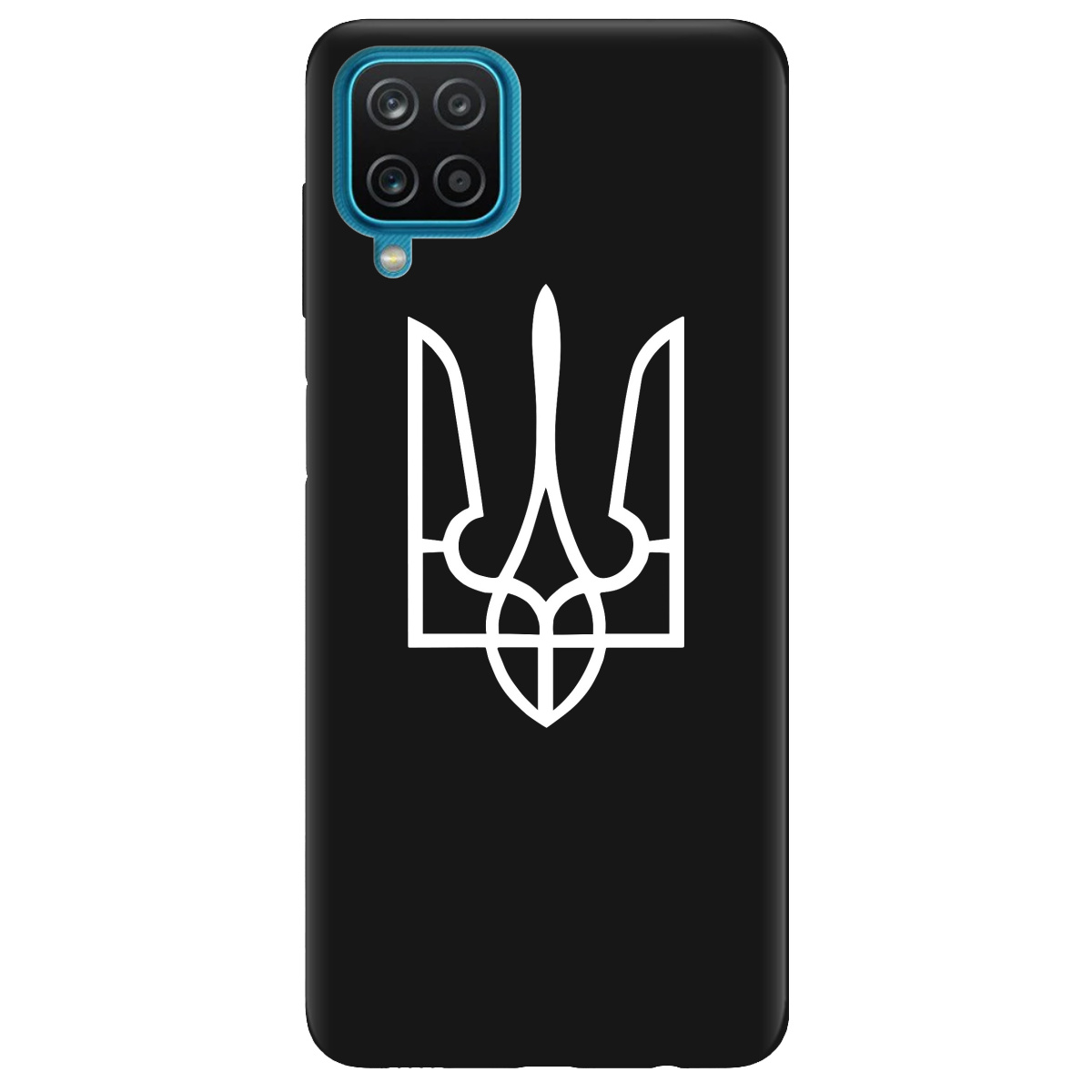 Чехол для Samsung Galaxy M12 черный матовый soft touch Gerb - фото 1 Чехол для Samsung Galaxy M12 черный матовый soft touch Gerb - фото 1 - Чехлы для телефонов