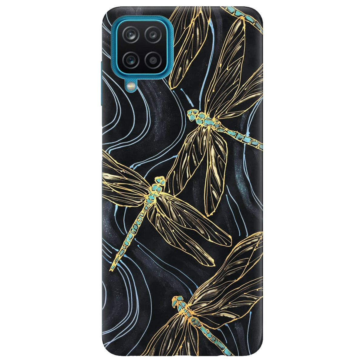 Чохол для Samsung Galaxy M12 Dragonfly - фото 1 - Чохли для телефонів