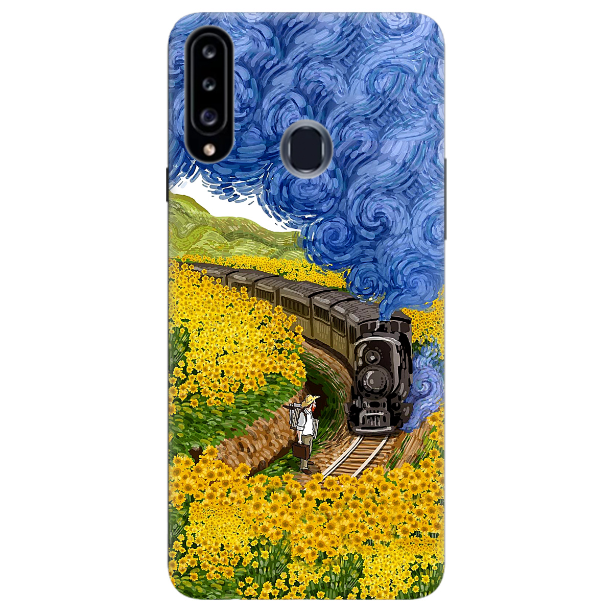 Чехол для Samsung Galaxy A20s Train - фото 1 - Чехлы для телефонов