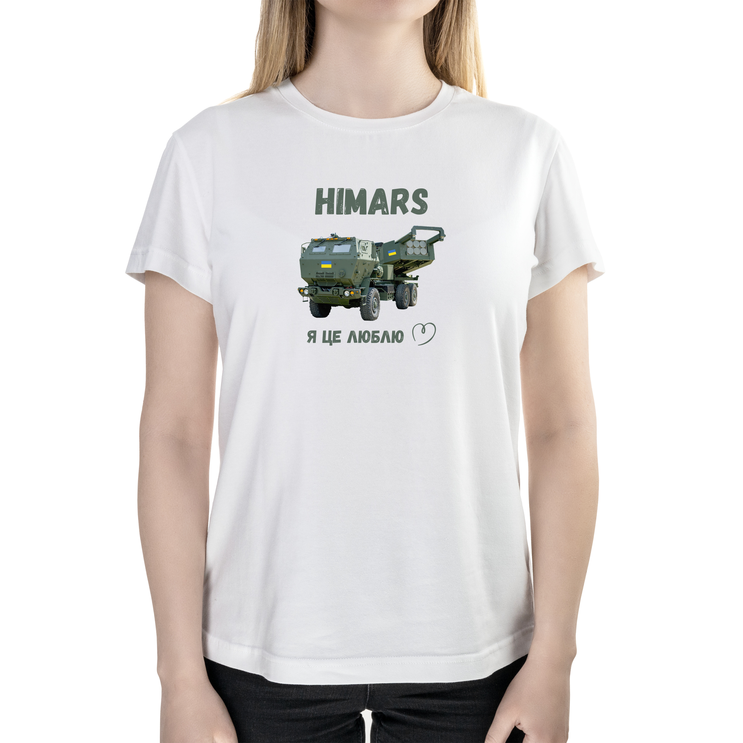 Футболка женская полуприталённая белая хлопок/эластан А4 размера Himars XS - фото 1 - Футболки