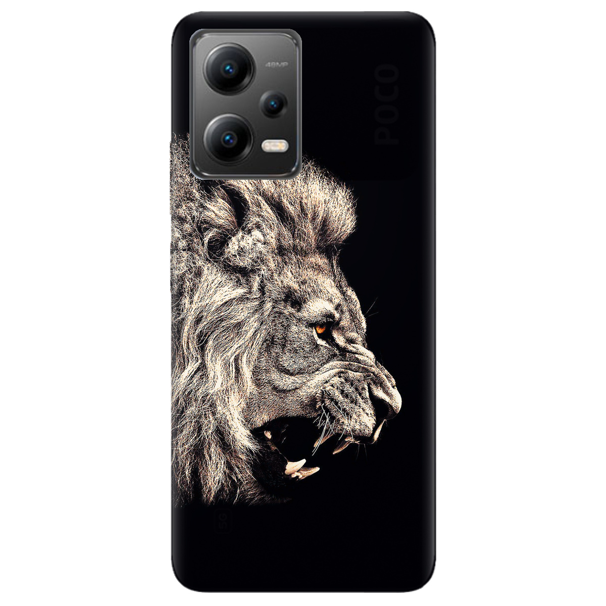 Чехол для Xiaomi Poco X5 5G LION - фото 1 - Чехлы для телефонов