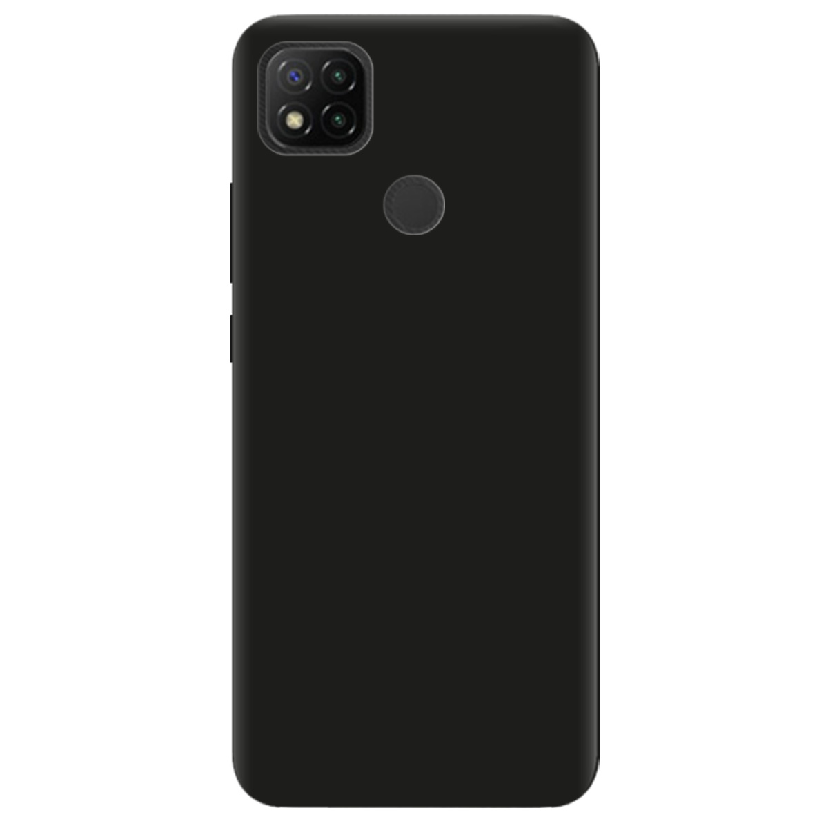 Чохол для Xiaomi Redmi 10A чорний матовий soft touch - фото 1 - Чохли для телефонів