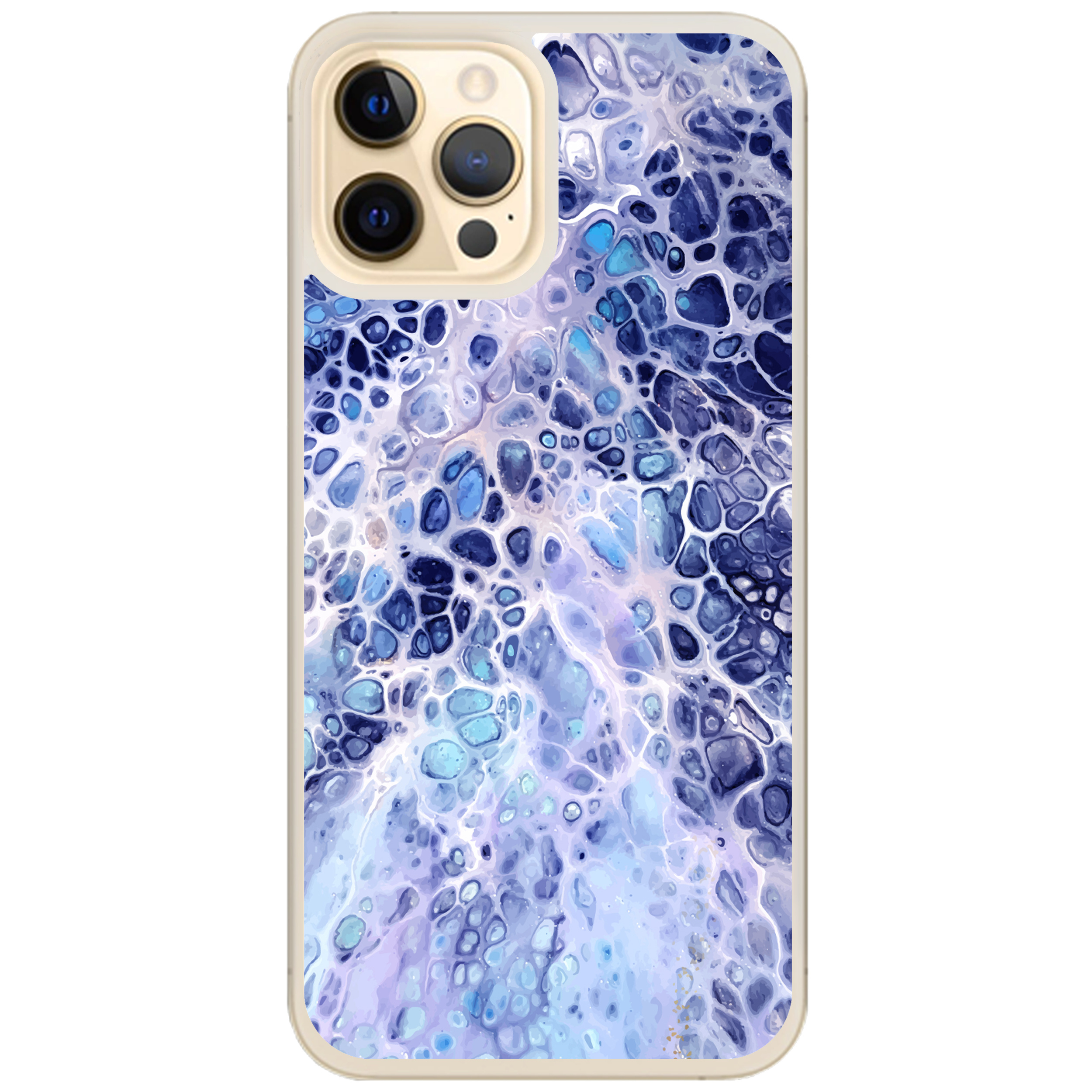 Чехол для Apple iPhone 12 Pro пластиковый с полупрозрачными силиконовыми бортиками Rainbow - фото 1 Чехол для Apple iPhone 12 Pro пластиковый с полупрозрачными силиконовыми бортиками Rainbow - фото 1 - Чехлы для телефонов