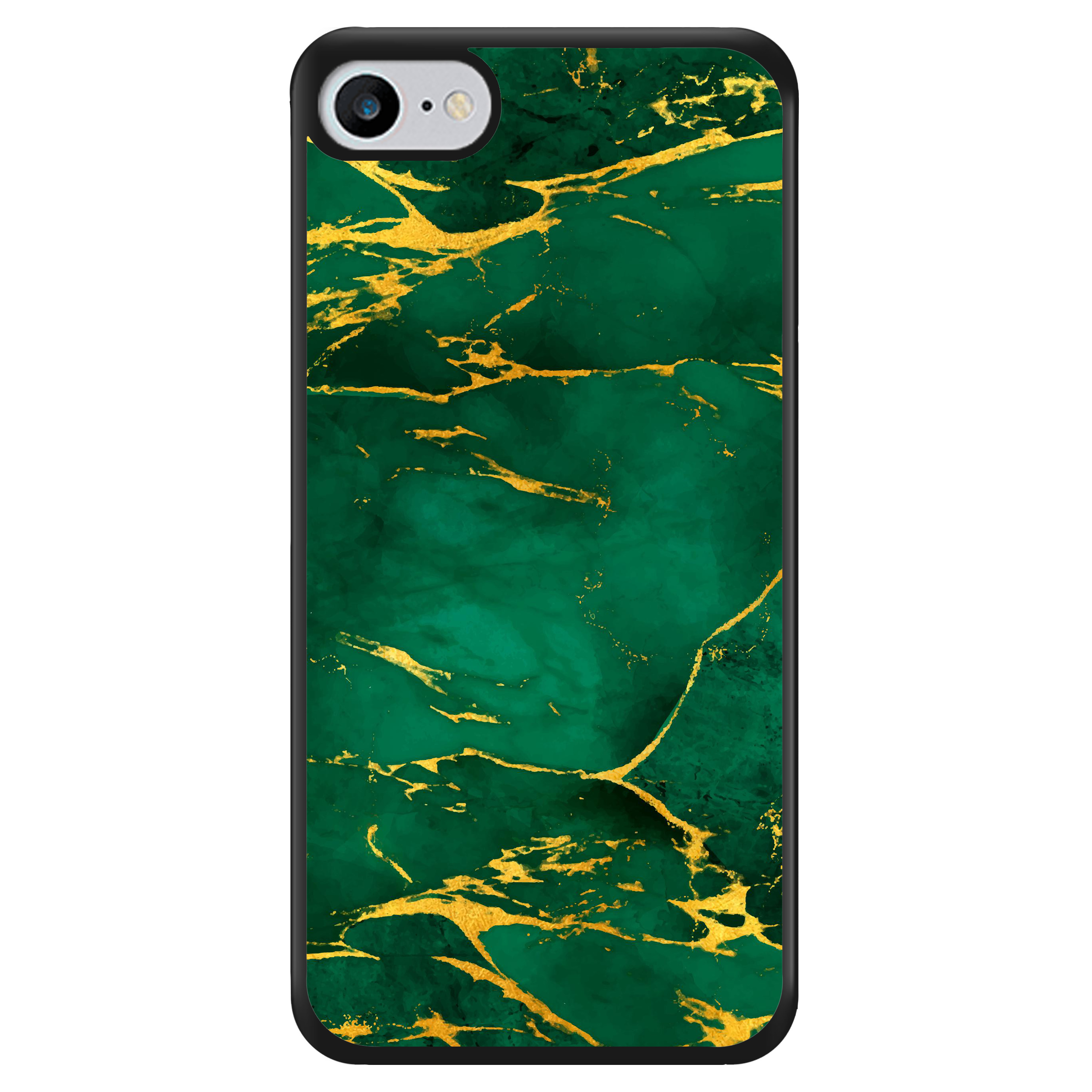 Чохол для Apple iPhone 7 2D пластиковий з чорними силіконовими бортиками Rest - фото 1 - Чохли для телефонів