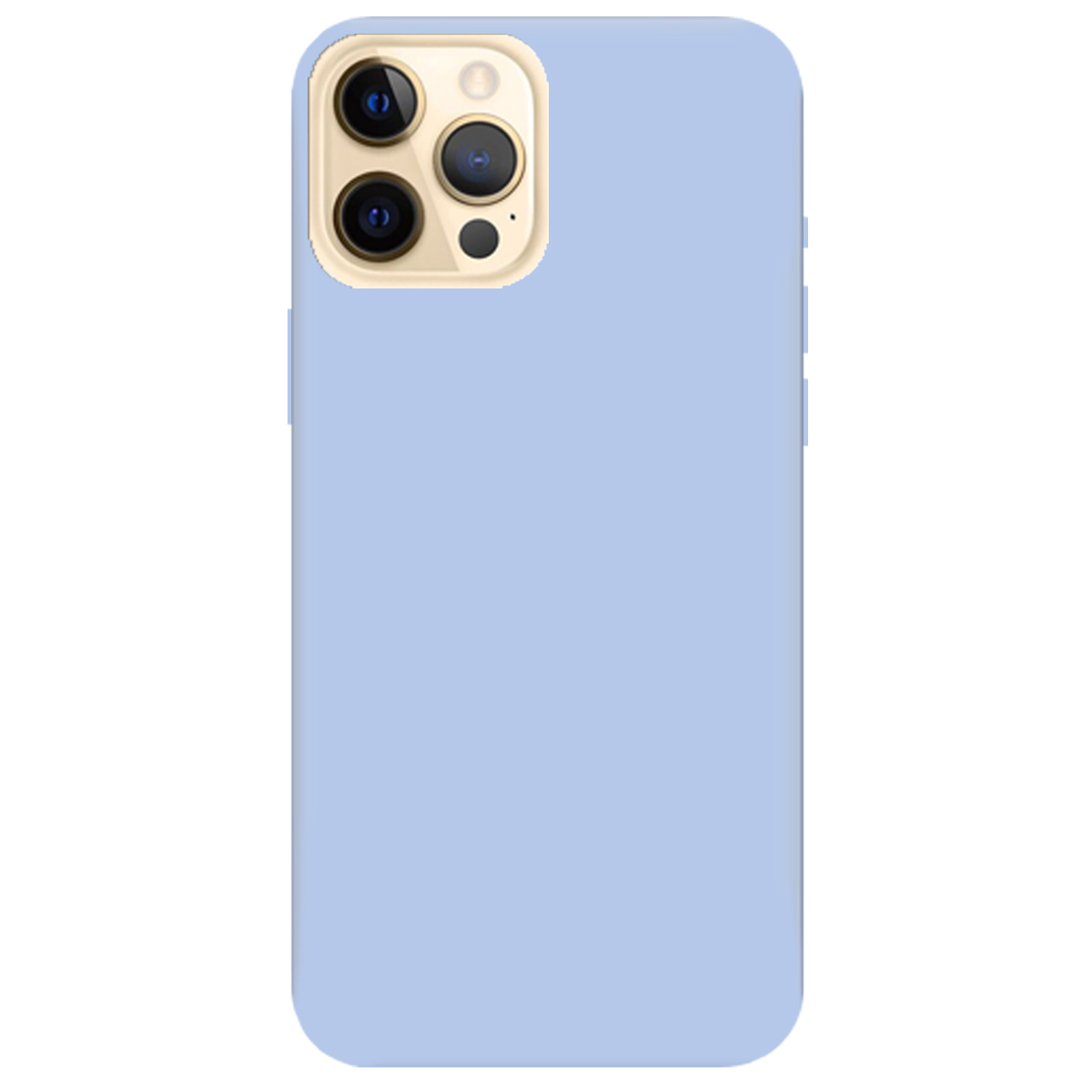 Чохол для Apple iPhone 12 Pro ніжно-блакитний матовий soft touch - фото 1 - Чохли для телефонів