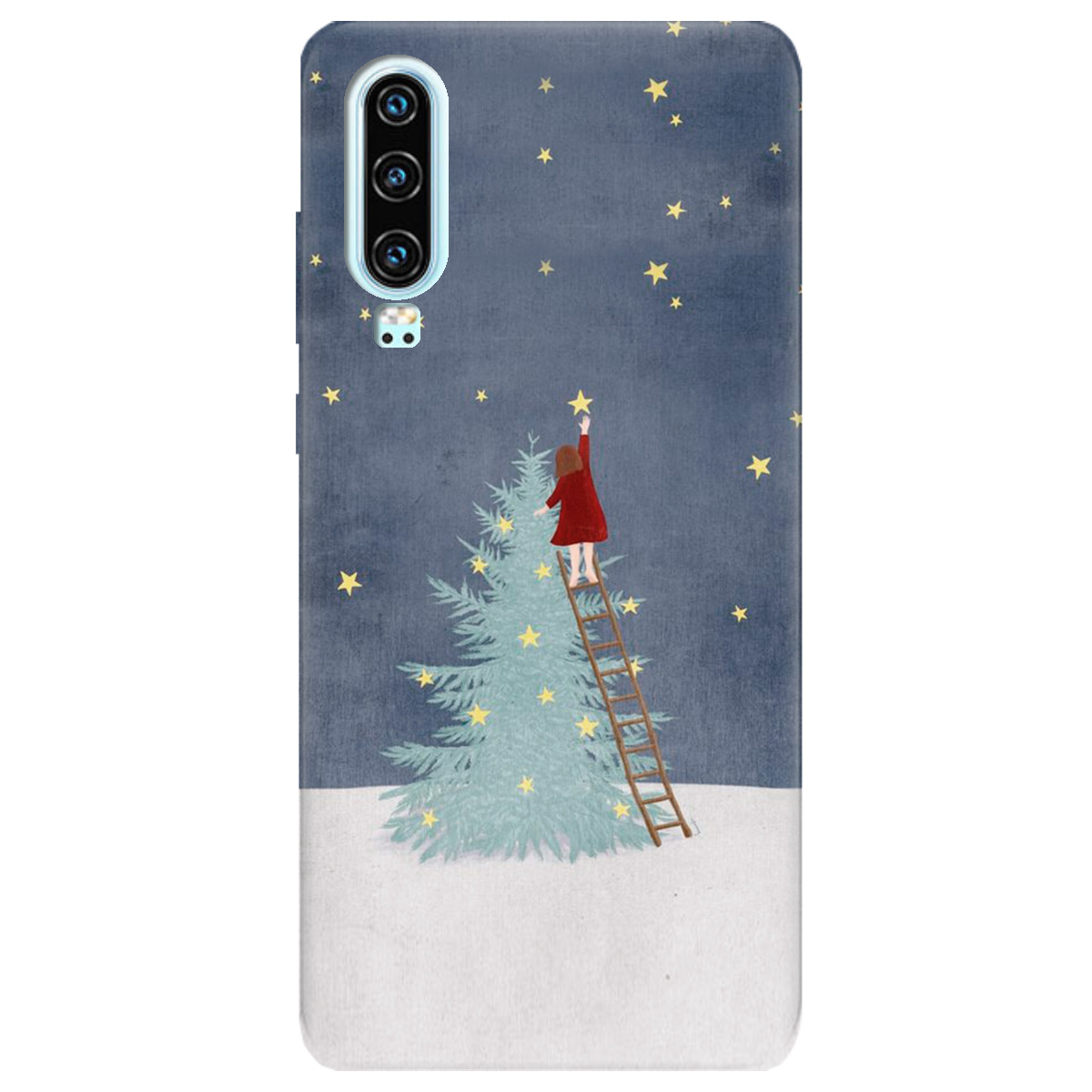 Чохол для Huawei P30 Girlwithstar - фото 1 Чохол для Huawei P30 Girlwithstar - фото 1 - Чохли для телефонів