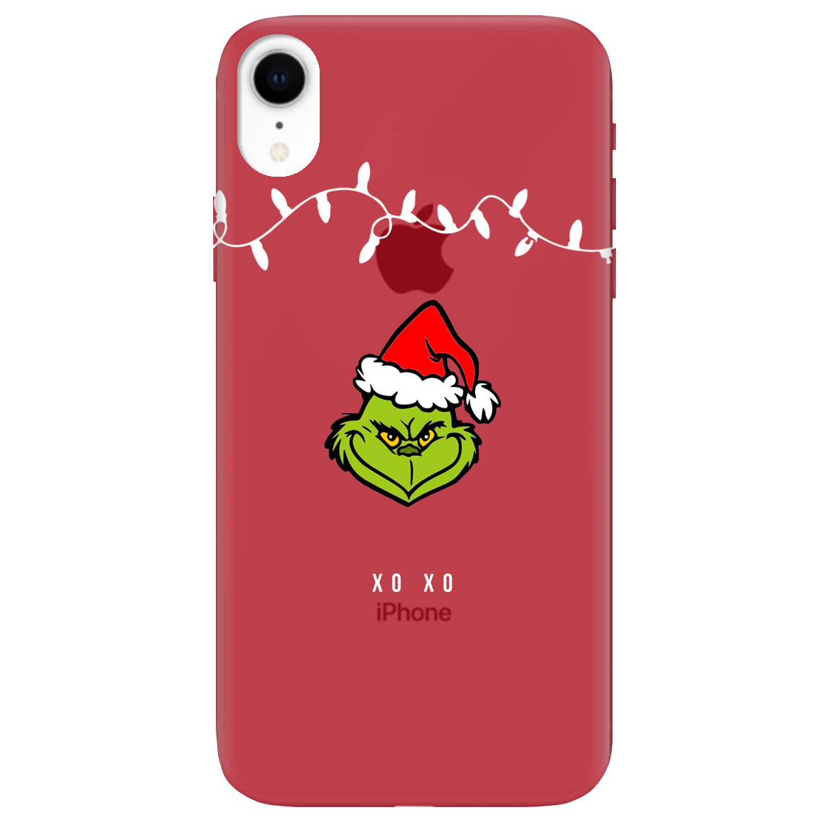 Чохол для Apple iPhone XR Grinch xo xo - фото 1 - Чохли для телефонів