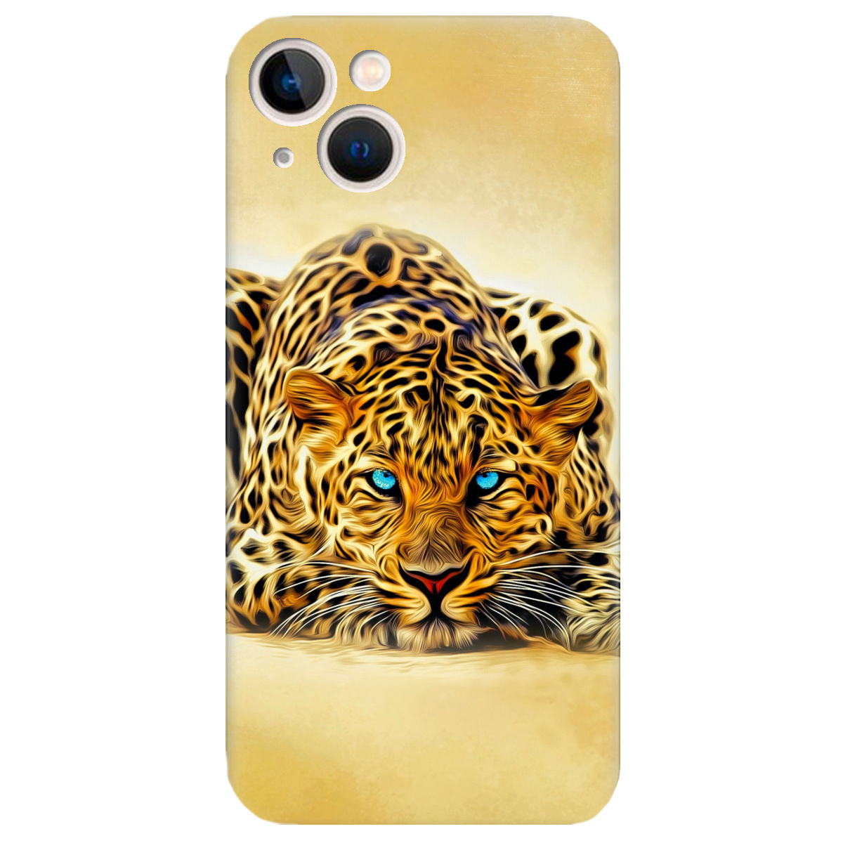 Чехол для Apple iPhone 13 Mini Леопард - фото 1 - Чехлы для телефонов