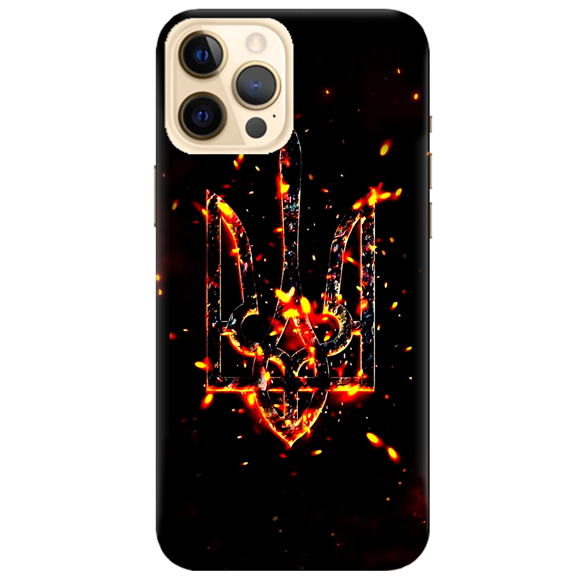 Чохол для Apple iPhone 12 Pro Вогонь - фото 1 Чохол для Apple iPhone 12 Pro Вогонь - фото 1 - Чохли для телефонів