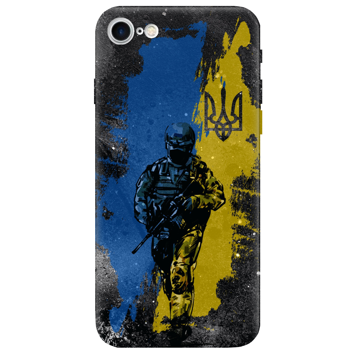 Чехол для Apple iPhone SE 2020 Захисники України - фото 1 - Чехлы для телефонов