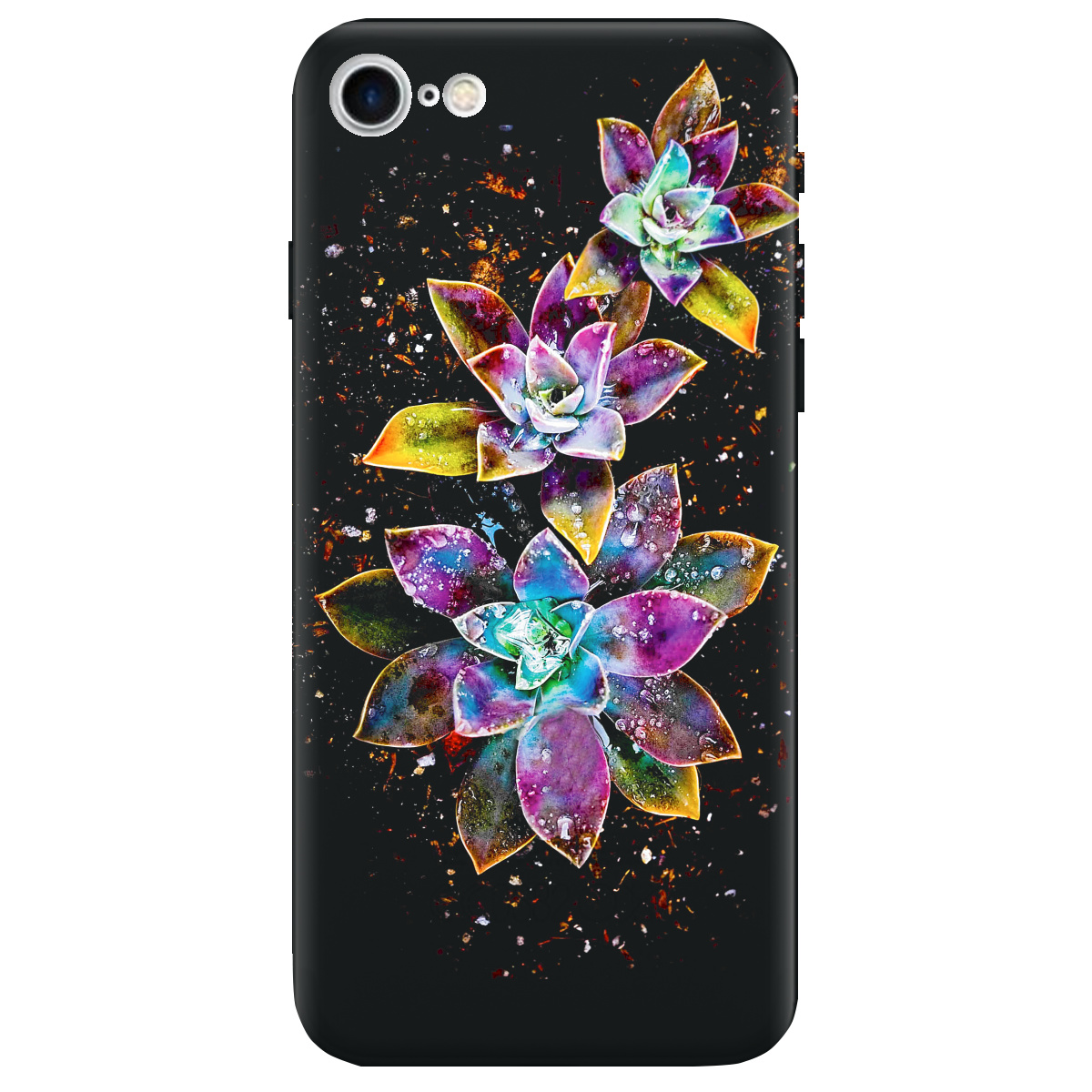 Чехол для Apple iPhone 8 Magical flowers - фото 1 - Чехлы для телефонов