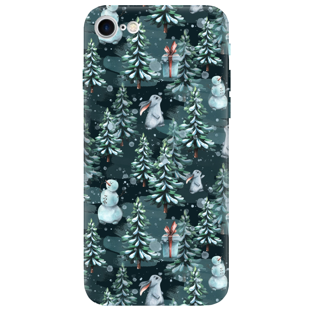 Чохол для Apple iPhone 8 Winter forest - фото 1 Чохол для Apple iPhone 8 Winter forest - фото 1 - Чохли для телефонів