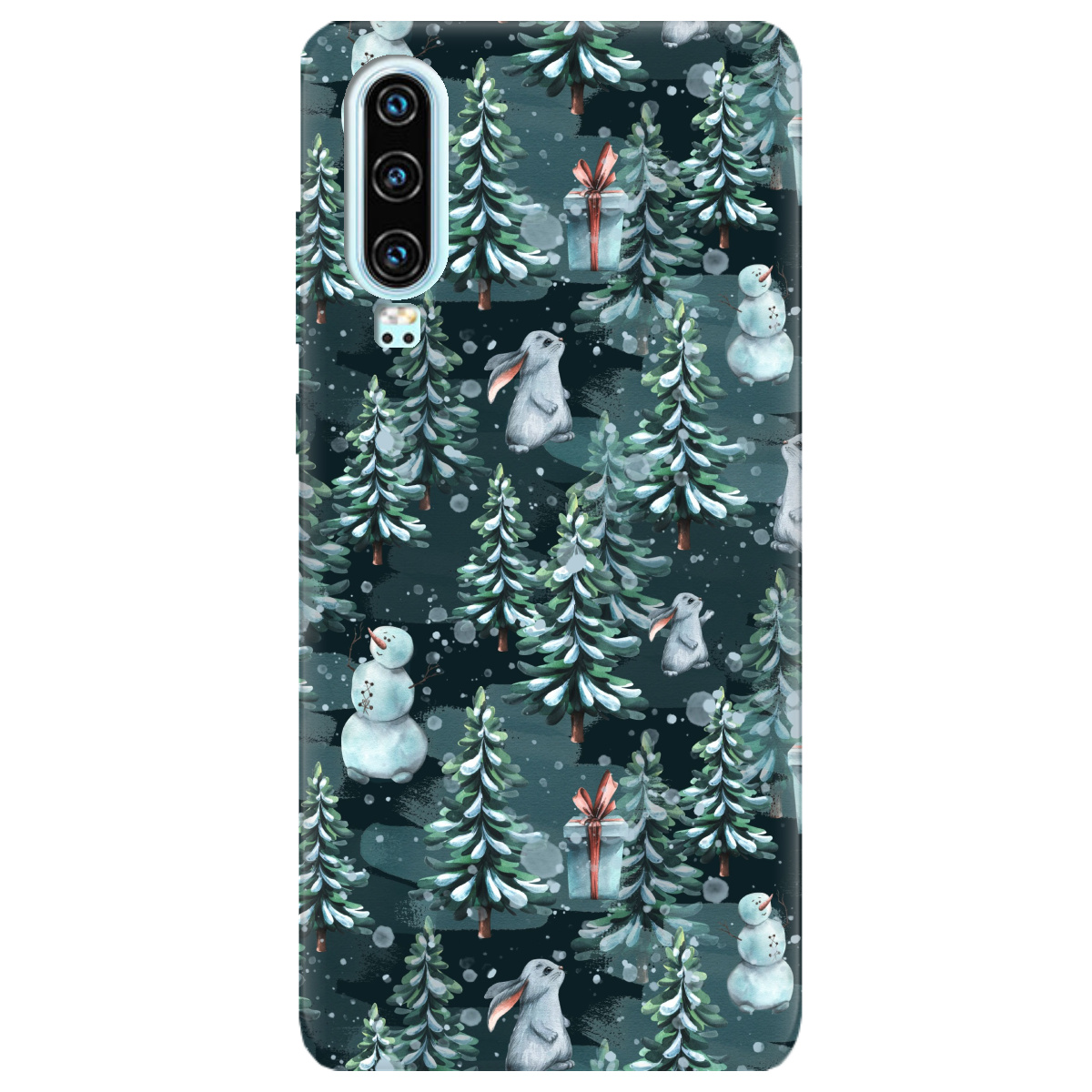 Чехол для Huawei P30 Winter forest - фото 1 - Чехлы для телефонов