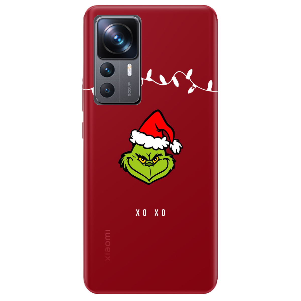 Чохол для Xiaomi 12T Grinch xo xo - фото 1 Чохол для Xiaomi 12T Grinch xo xo - фото 1 - Чохли для телефонів